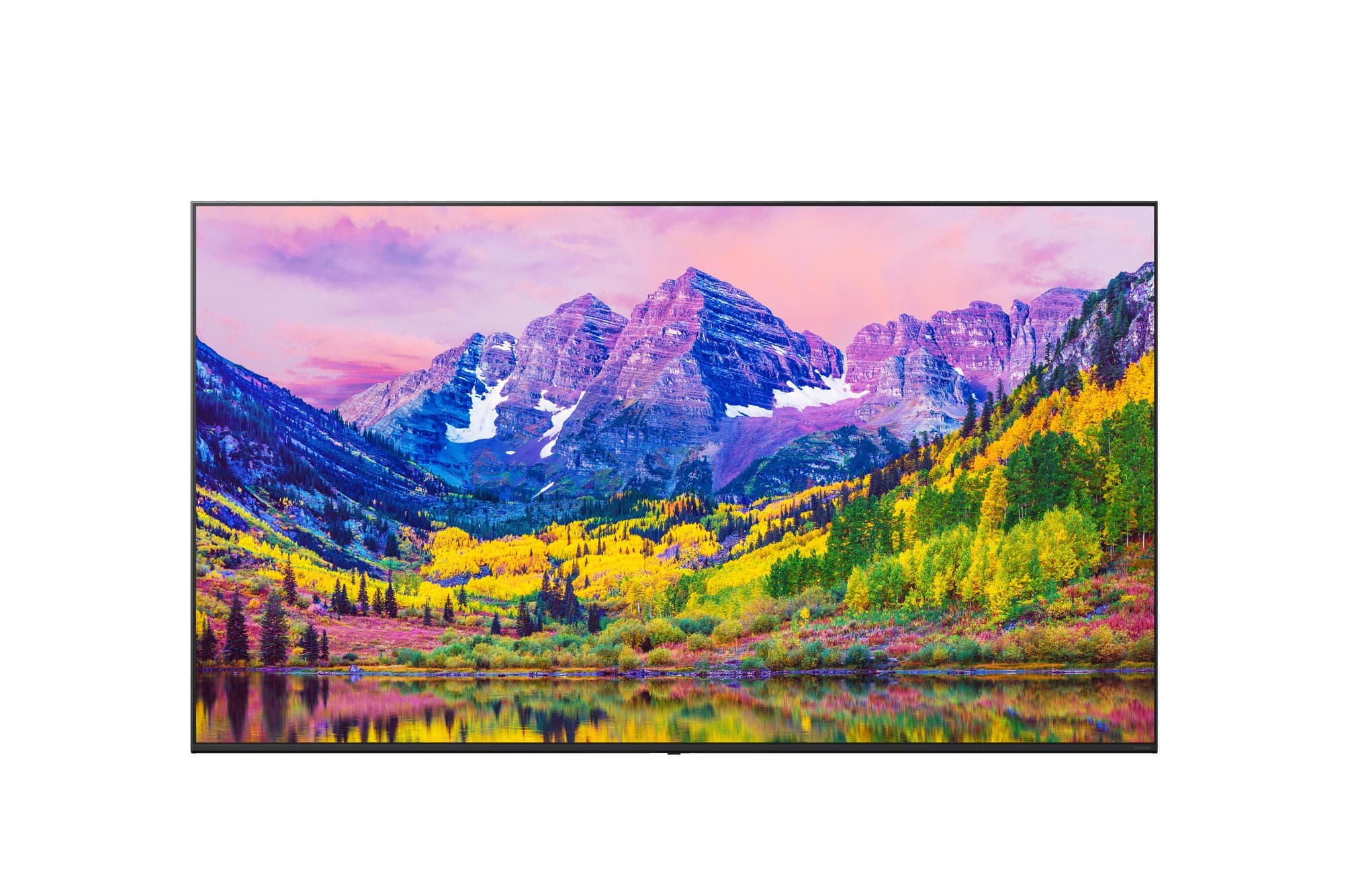 Hotel TV UK762H (EU/CIS), Front view with infill image — manufacturer product-family image
