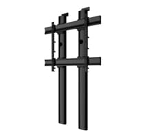 BT8707 - Premium Floor-To-Wall Single Screen Twin Column UC Stand - 2m