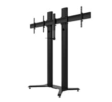BT8712 - Premium Freestanding Twin Screen UC Stand - 2m