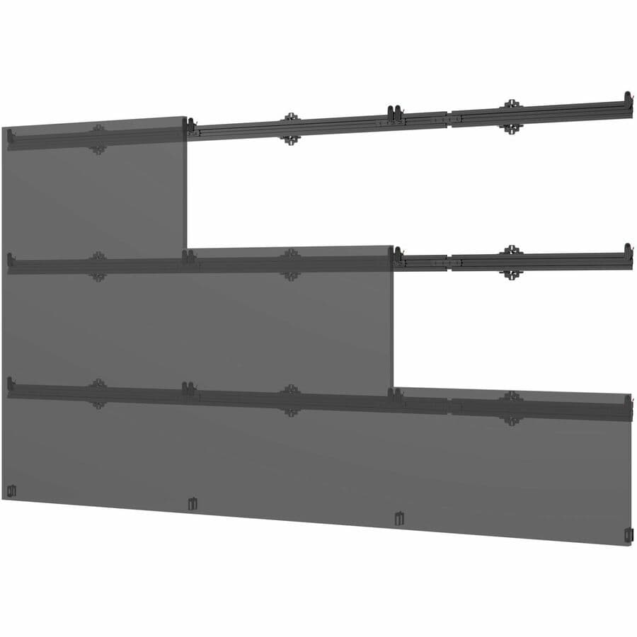 Peerless LEDUNVL-3X3 SEAMLESS Connect, Universal dvLED Mounting System for 27" Displays up to 610mm Wide in a 4x4 Configuration.