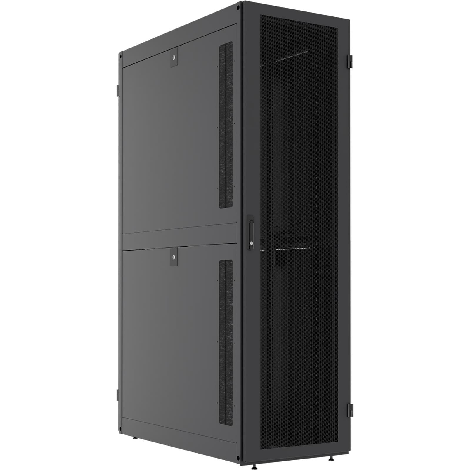 Excel Elevate DCR600 42U Rack 600 x 1200 mm Vented (F) D/Vented (R) B/Panels Network Black