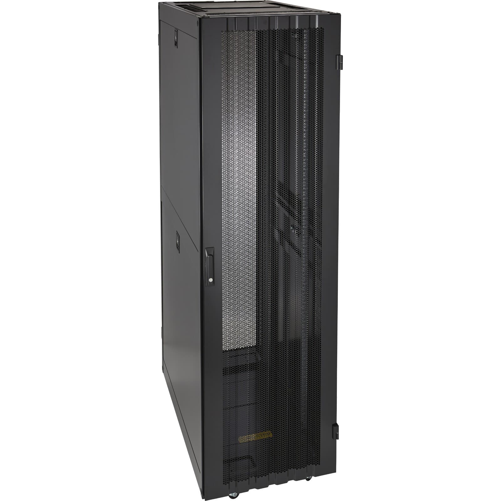 Excel Environ SR600 47U Rack 600x1000mm W/Vented (F) D/Vented (R) B/Panels No/Mgmt Black Flat Pack — manufacturer product-family image