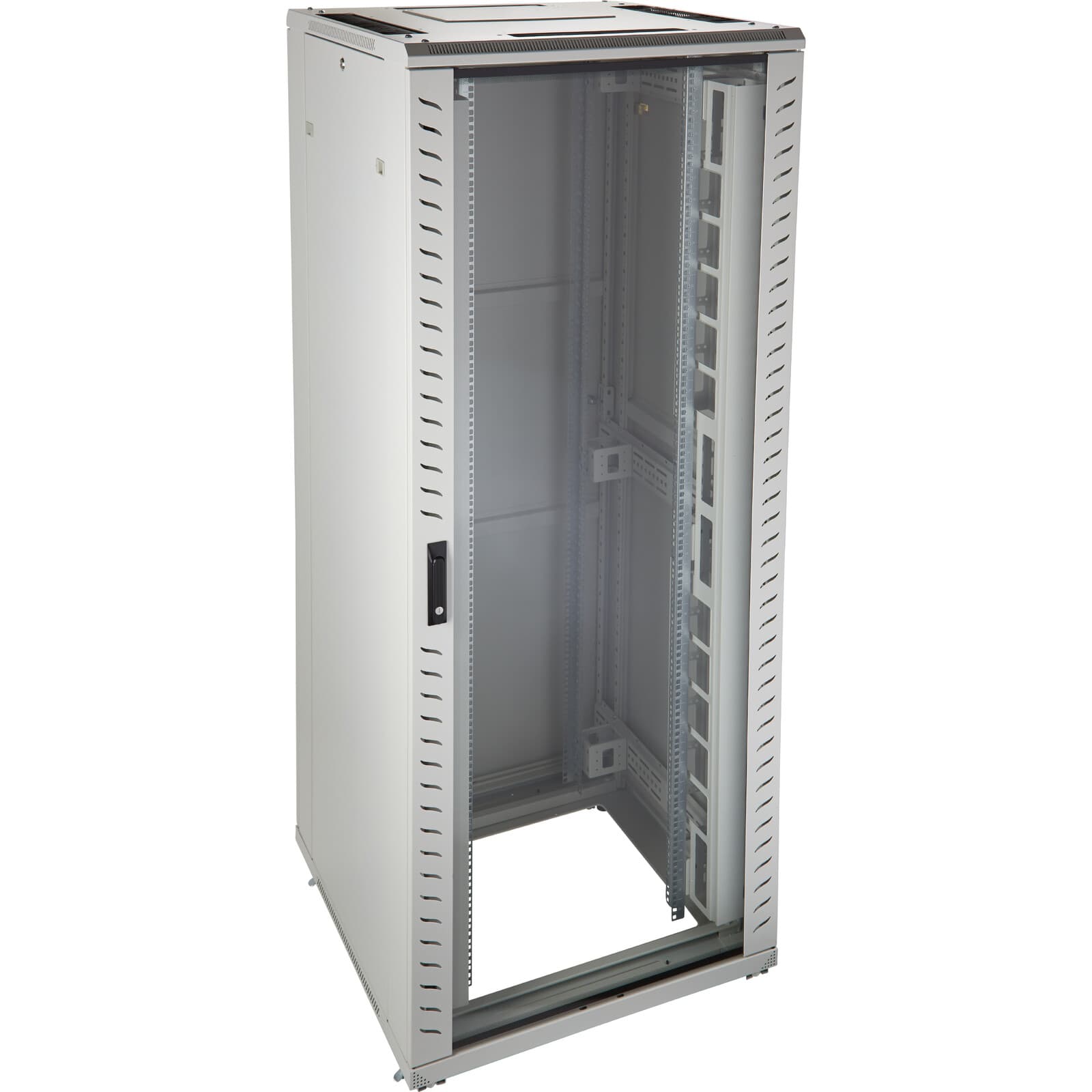 Excel Environ CR800 24U Rack 800x800mm Glass (F) Steel (R) B/Panels F/Mgmt Grey White — manufacturer product-family image
