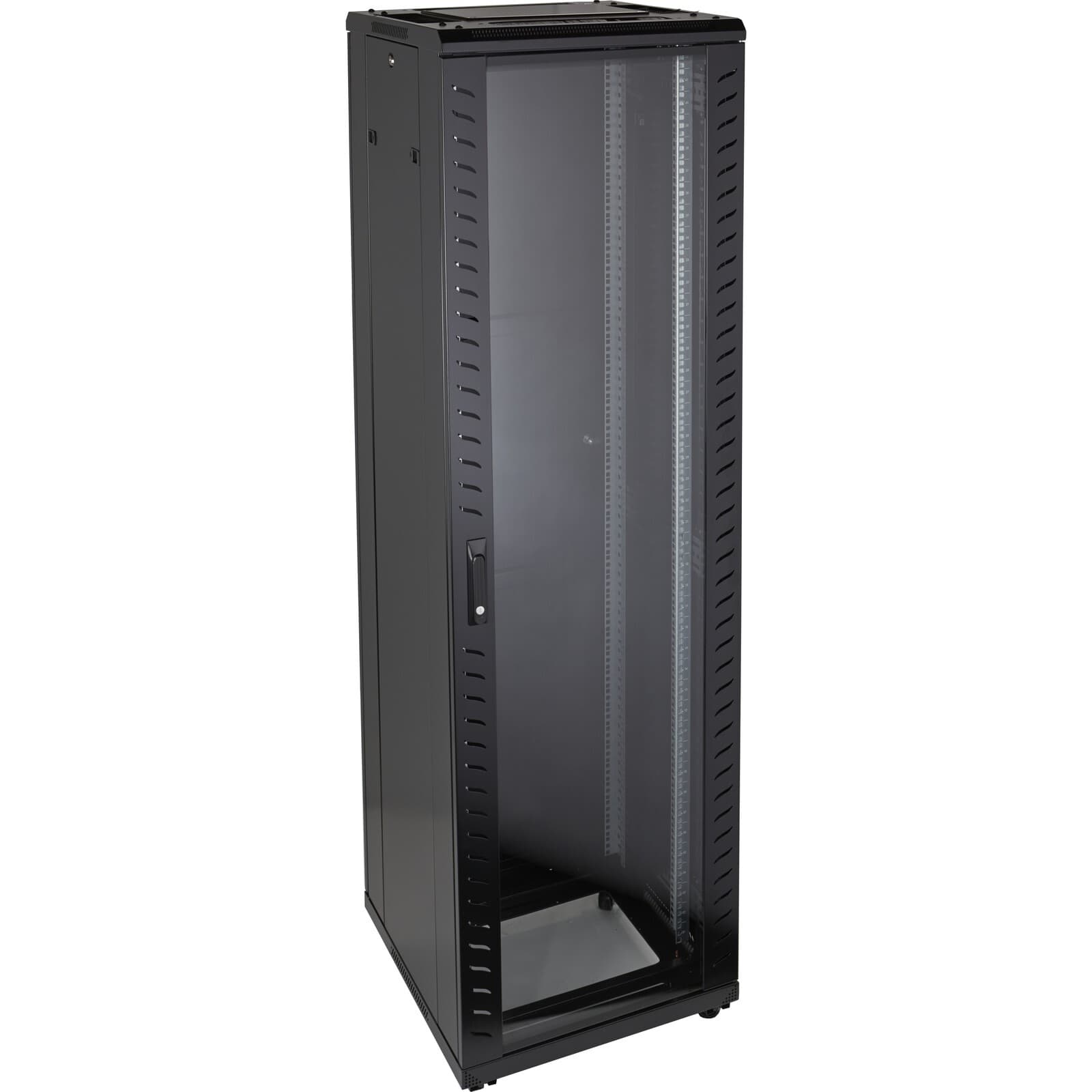 Excel Xelan 33U Rack 600x800 mm Glass (F) Steel (R) B/Panels No/Mgmt Black — manufacturer product-family image