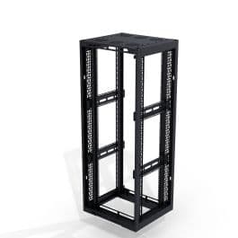 37U Pro Series Open Rack Tower with M6 Threaded Rails – 600mm x 940mm