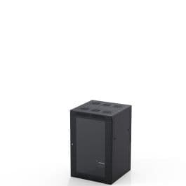 18U Pro Series Server Enclosure with 10/32 Rails & Clear Door – 600mm Deep