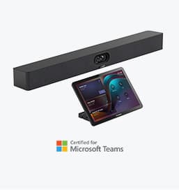 Yealink MeetingBar A40 with CTP25 All-in-One Video Bar for Small Rooms with CTP25 Touch Console — manufacturer product-family image