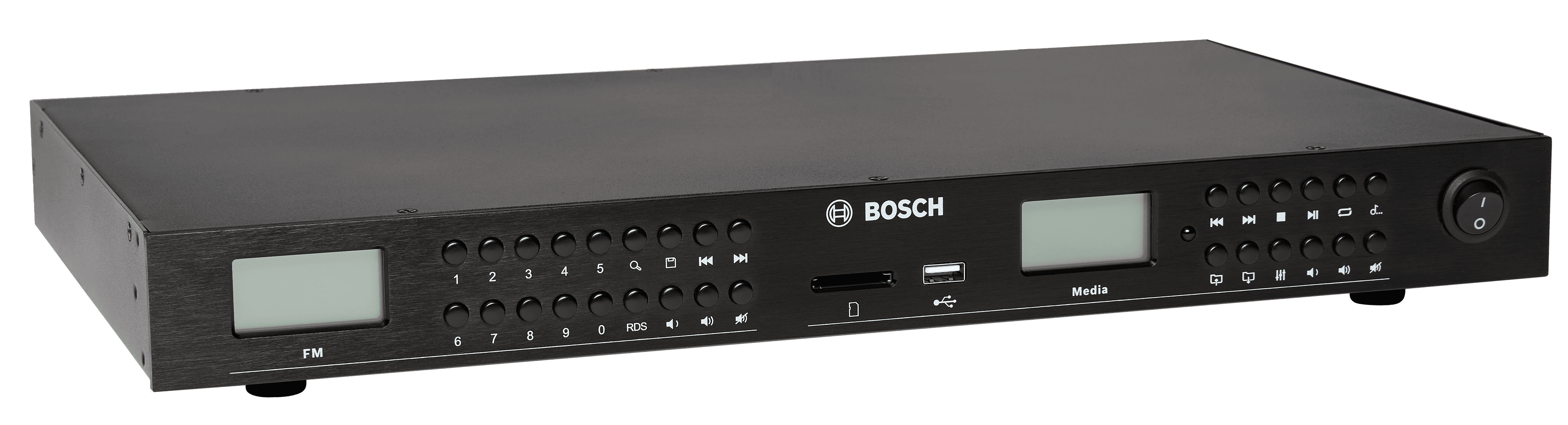 Bosch PLENA solutions PRM-UST Music source, USB, SD, Tuner — manufacturer product-family image