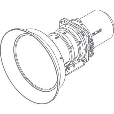Barco R9802181 GC LENS (0.84 - 1.02 : 1) - Standard throw ratio — manufacturer product photo