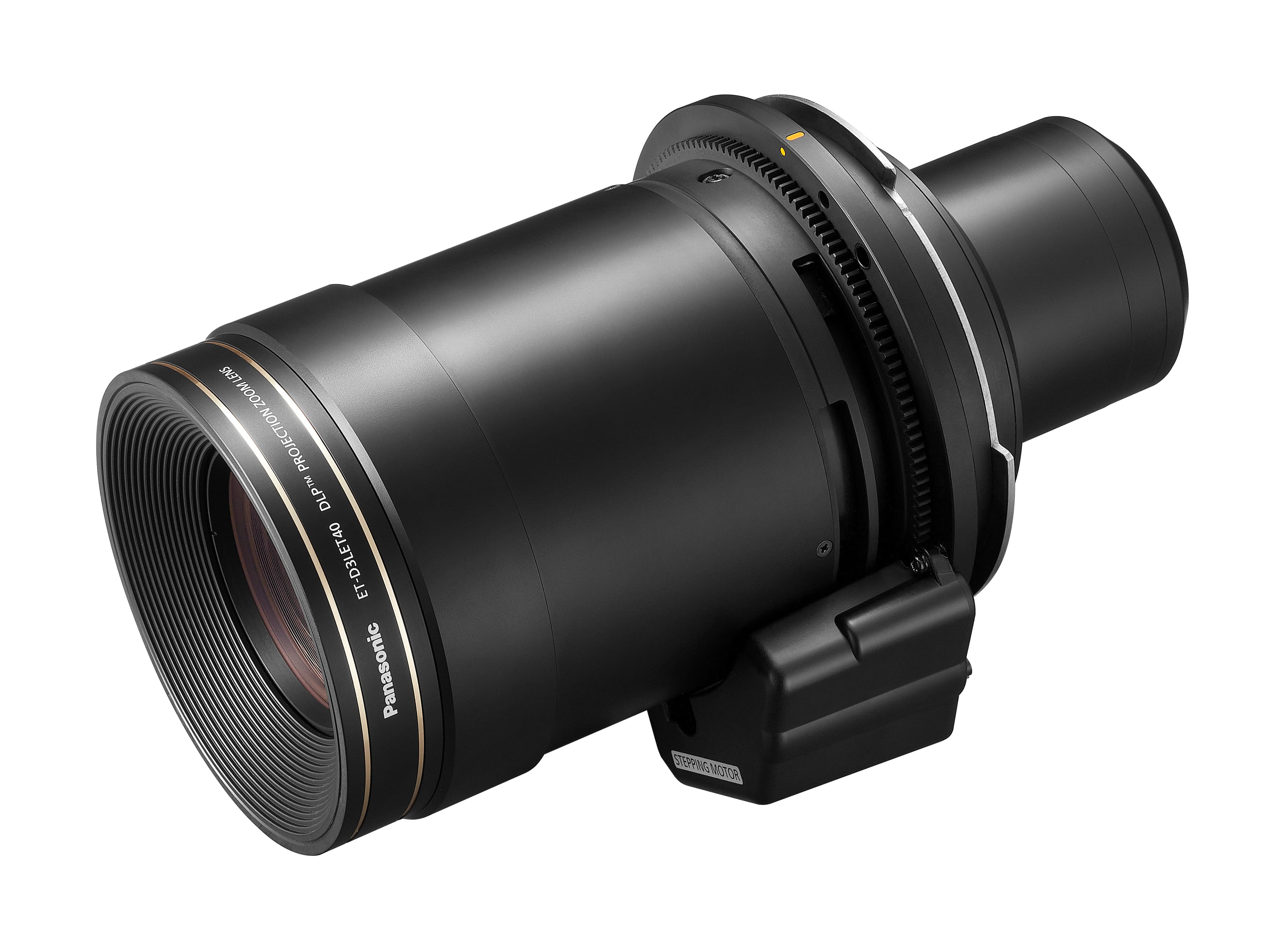 Panasonic ET-D3LET40 3-Chip DLP Projector Zoom Lens (4.61-7.41:1) — manufacturer product photo