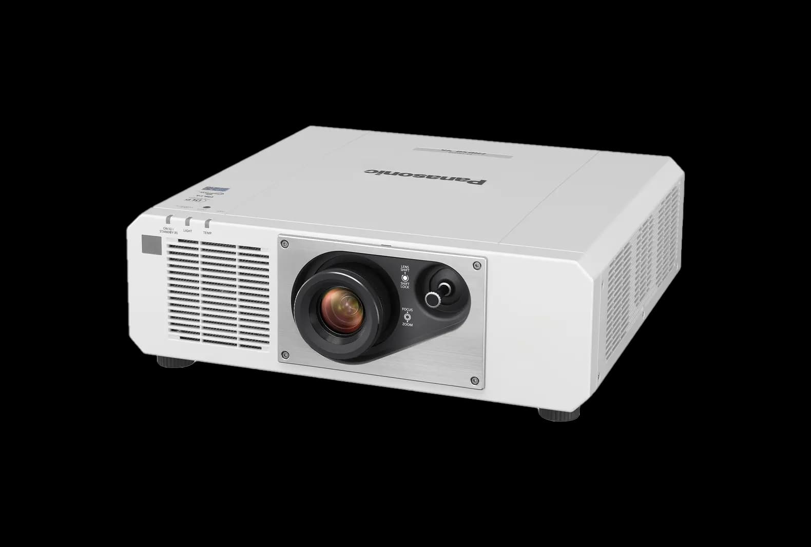 Panasonic PT-FRQ50WEJ 5,200lm 4K Laser DLP Projector (White) — manufacturer product photo