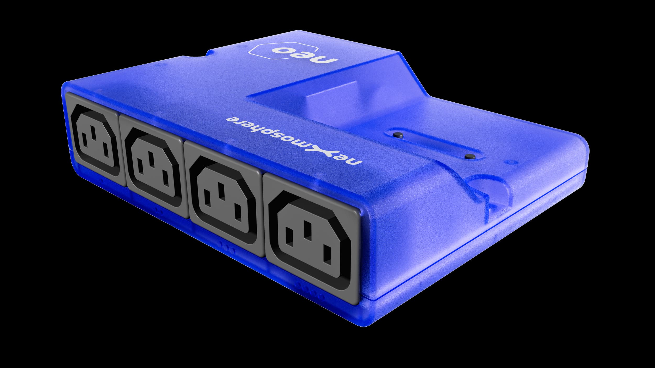 Nexmosphere NEO640 4-Port Metered Power Controller for Digital Signage — manufacturer product render of the 4-port model