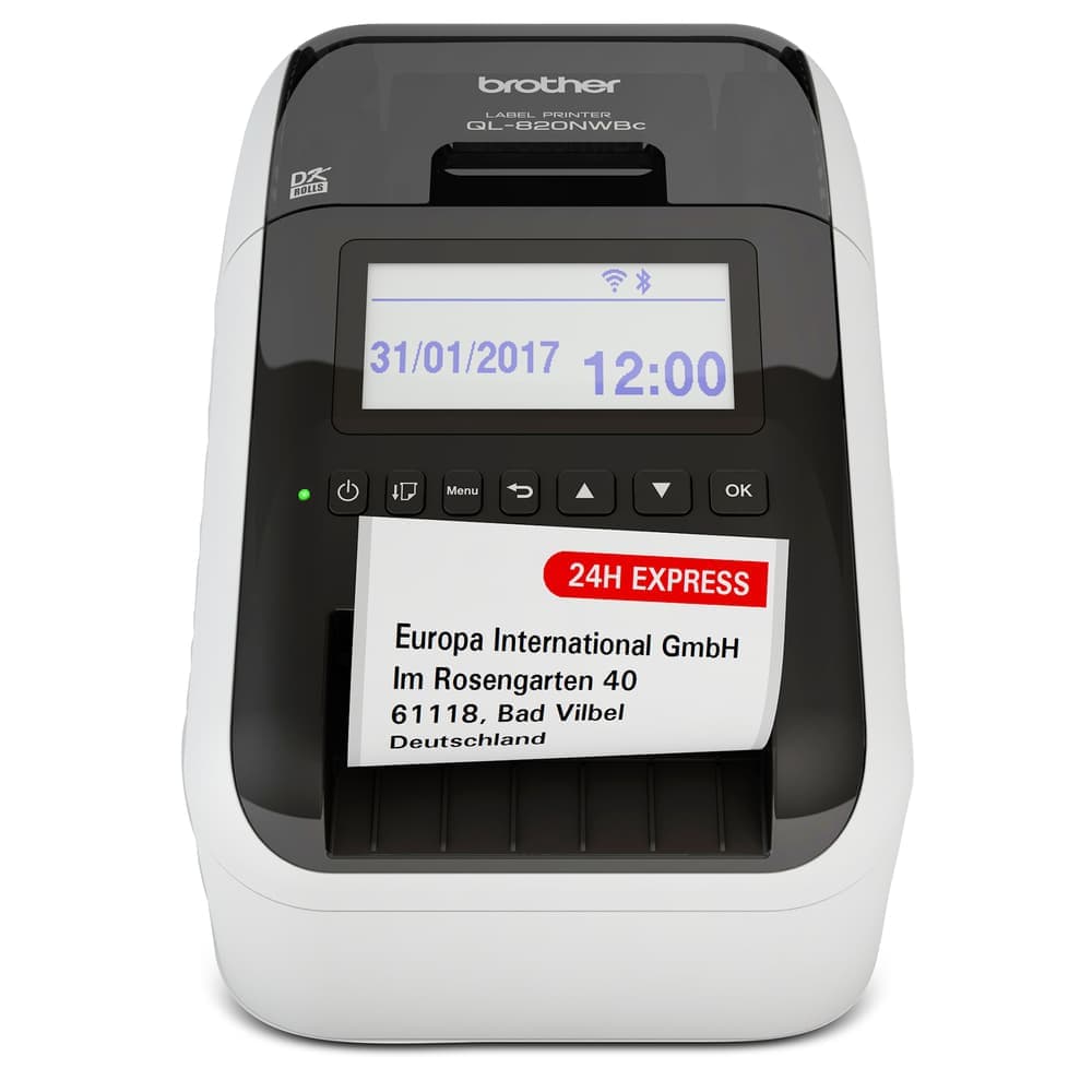 Brother QL-820NWBc network label printer