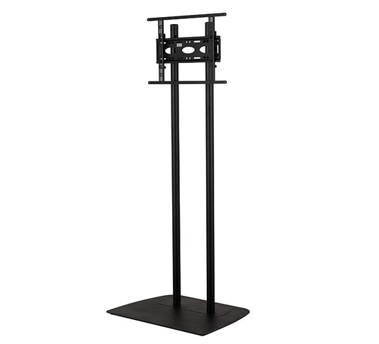 B-Tech Universal Flat Screen Floor Stand (VESA 600 x 400) - Twin 1.8m ?ò50mm Poles - TopAV
