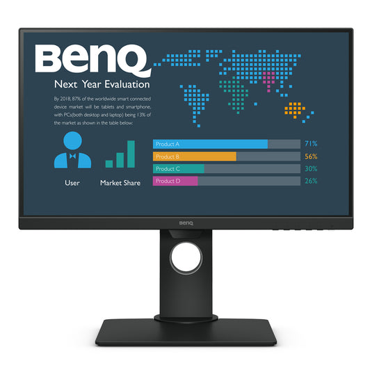 BenQ BL2480T computer monitor 60.5 cm (23.8") 1920 x 1080 pixels Full HD LED Black - TopAV