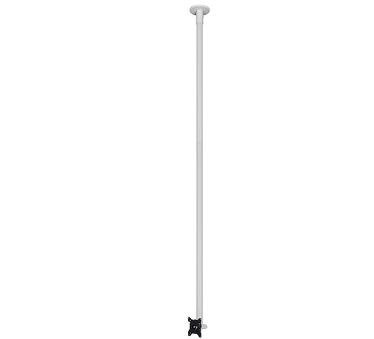B-Tech SYSTEM V - Flat Screen Ceiling Mount for VESA 100 Fixed Screens - 2m ?ò38mm Pole - TopAV