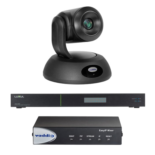 Vaddio EasyIP 20 Mixer Base Kit video conferencing system 2.14 MP Ethernet LAN Group video conferencing system - TopAV