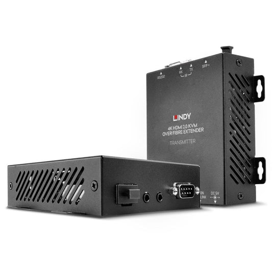 Lindy 300m Fibre Optic HDMI 4K60 & USB KVM Extender