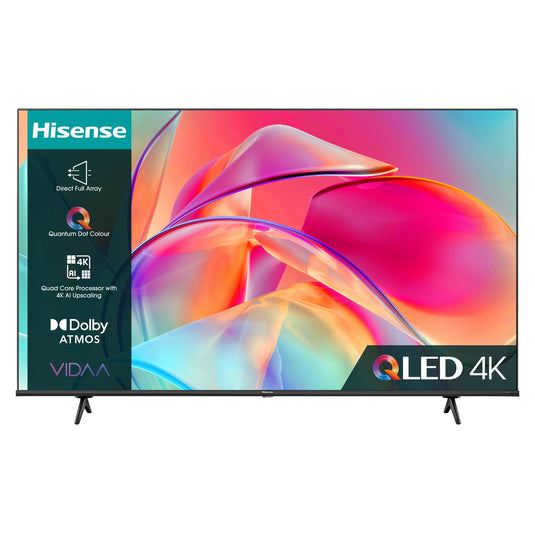 Hisense 43E7KQTUK TV 109.2 cm (43") 4K Ultra HD Smart TV 250 cd/m² - TopAV