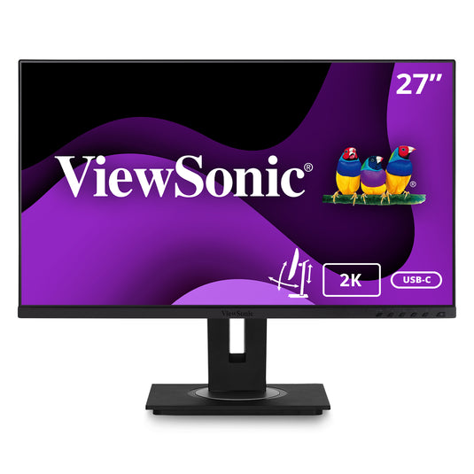 Viewsonic VG2756-2K computer monitor 68.6 cm (27") 2560 x 1440 pixels Full HD LED Black - TopAV