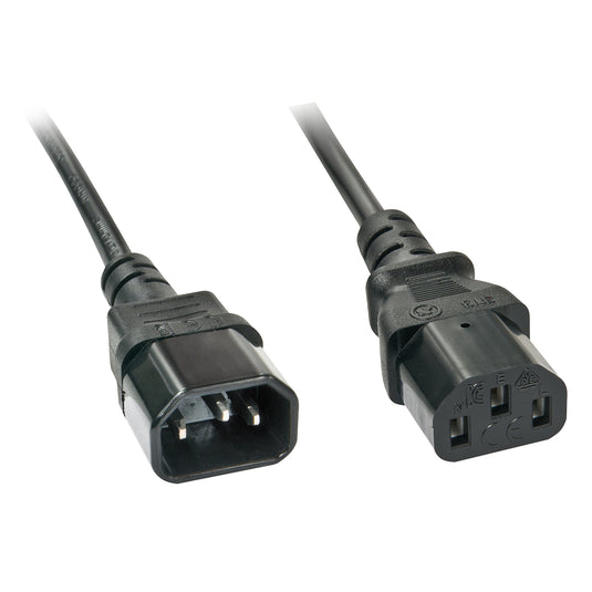 Lindy 3m C14 to C13 Extension Cable - TopAV