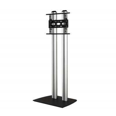 B-Tech Universal Flat Screen Floor Stand (VESA 600 x 400) - Twin 1.8m Columns - TopAV