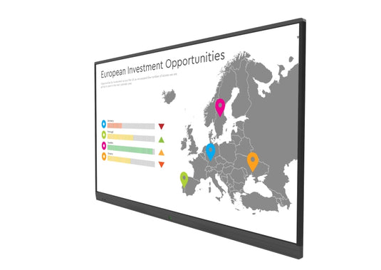 Allsee Technologies PT65J Signage Display Digital signage flat panel 165.1 cm (65") Wi-Fi 500 cd/m² 4K Ultra HD Black Touchscreen Built-in processor Android 8.0