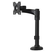 B-Tech Flat Screen Desk Mount with Single Arm - TopAV