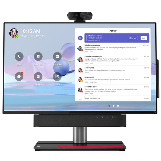 Lenovo ThinkSmart View Plus video conferencing system Ethernet LAN Personal video conferencing system - TopAV