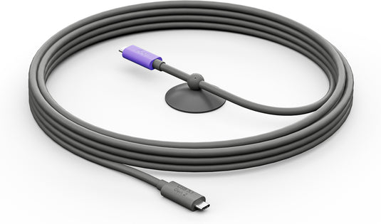 Logitech 952-000195 USB cable 5 m USB 3.2 Gen 2 (3.1 Gen 2) USB C Graphite, Violet - TopAV