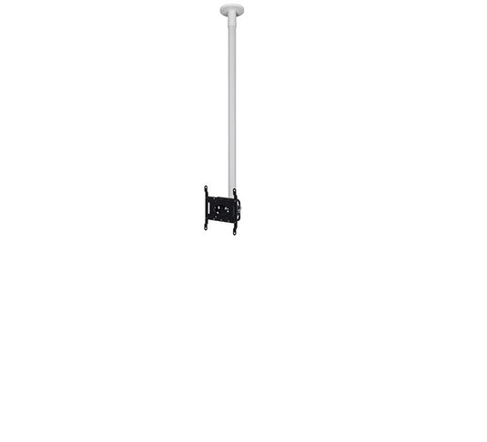 B-Tech SYSTEM V - Flat Screen Ceiling Mount for VESA 200 Tilt Screens - 1m ?ò38mm Pole - TopAV