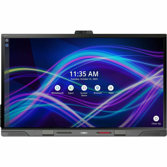 SMART Technologies QX Pro interactive whiteboard 190.5 cm (75") 3840 x 2160 pixels Touchscreen Black USB / Bluetooth - TopAV