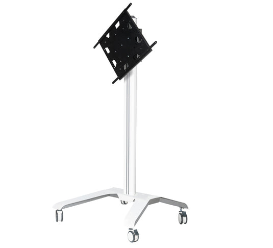 B-Tech Flat Screen Trolley with Flip Rotation (VESA 600 x 400) - 1.7m Column - TopAV