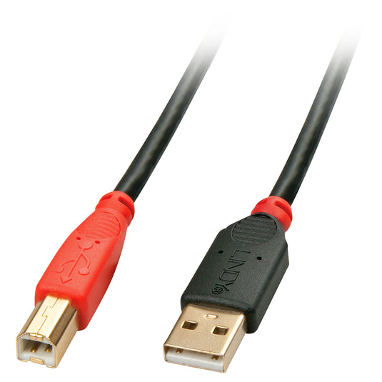 Lindy 10m USB 2.0 Type A to B Active Cable - TopAV