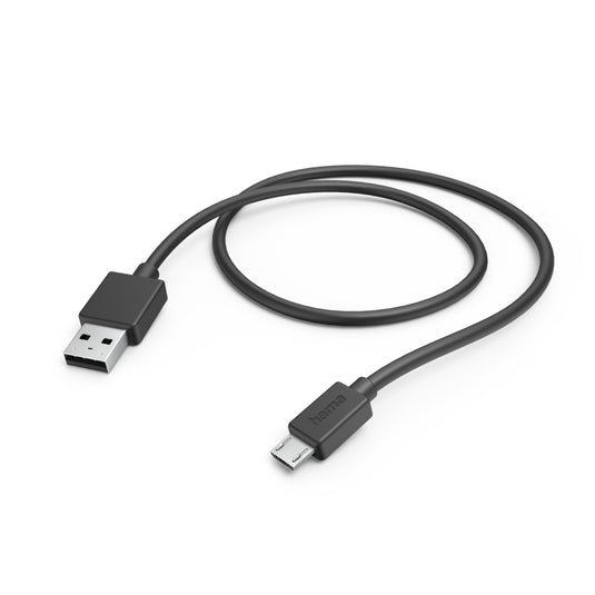 Hama 00201584 USB cable USB 2.0 1 m Micro-USB A USB A Black - TopAV