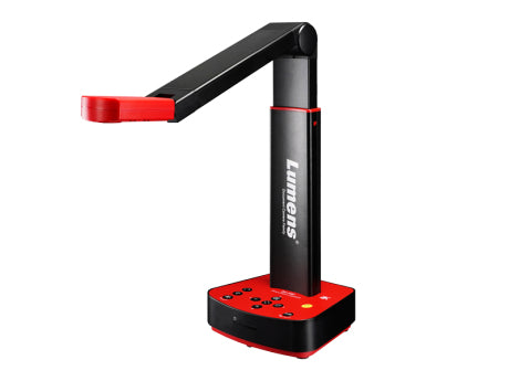 Lumens DC-F80 document camera Black, Red 25.4 / 3 mm (1 / 3") CMOS USB 2.0 - TopAV