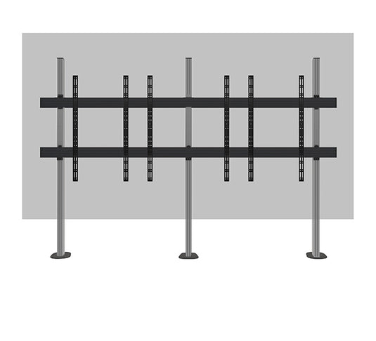 B-Tech SYSTEM X - Bolt-Down Stand for LG 171inch All-In-One Ultra-wide dvLED Displays - TopAV