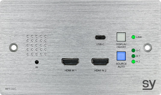 SY Electronics SY-MFT-31-C AV extender AV transmitter Stainless steel - TopAV