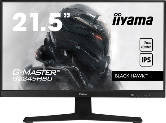 iiyama G-MASTER G2245HSU-B1 computer monitor 55.9 cm (22") 1920 x 1080 pixels Full HD LED Black - TopAV