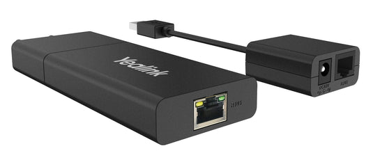 Yealink USB2CAT5E-EXT Network transmitter & receiver Black - TopAV