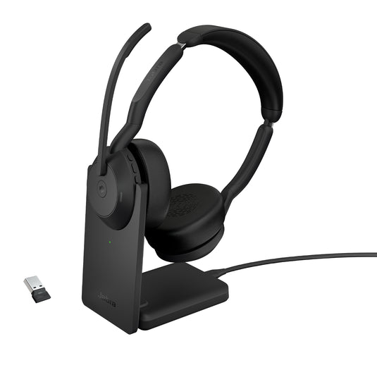 Jabra Evolve2 55 - Link380a MS Stereo (Include Stand) - TopAV