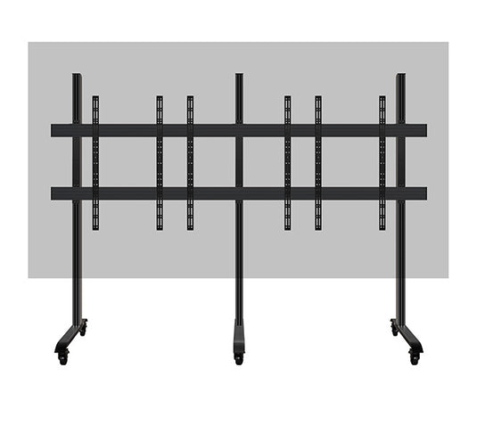 B-Tech SYSTEM X - Mobile Stand For LG 163inch All-In-One dvLED Displays - TopAV