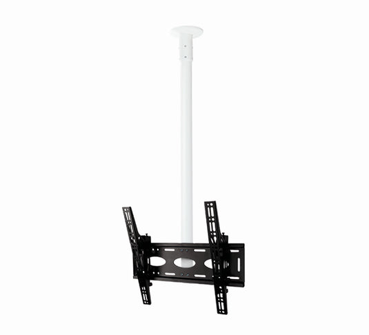 B-Tech Universal Flat Screen Ceiling Mount with Tilt (VESA 600 x 400) - 1m ?ò50mm Pole - TopAV