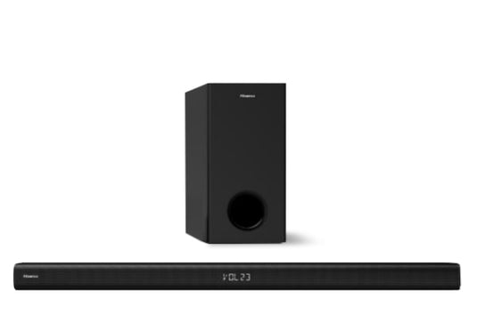 Hisense HS218 soundbar speaker Black 2.1 channels 200 W - TopAV