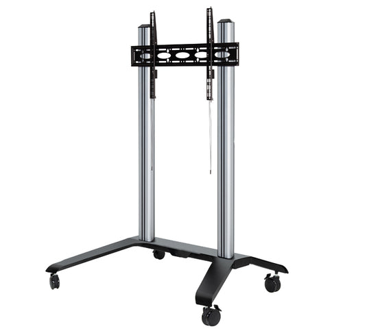 B-Tech BT8564 (max 120") Black, Silver Trolley, 130Kg - TopAV