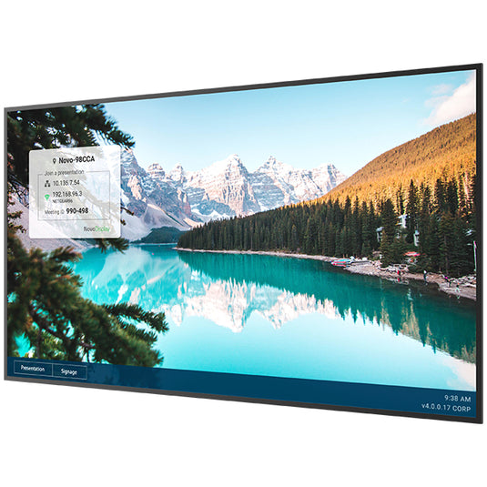 Vivitek DK863 Signage Display Digital signage flat panel 2.18 m (86") Wi-Fi 500 cd/m² 4K Ultra HD Black Android 9.0 24/7 - TopAV
