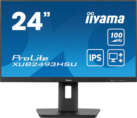 iiyama ProLite computer monitor 60.5 cm (23.8") 1920 x 1080 pixels Full HD LED Black - TopAV