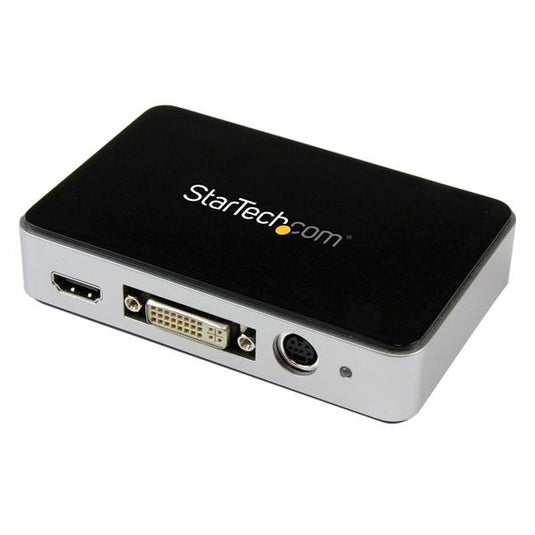 StarTech.com USB 3.0 Video Capture Device - HDMI / DVI / VGA / Component HD Video Recorder - 1080p 60fps - TopAV