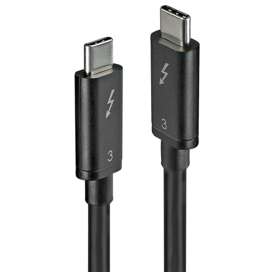 Lindy 0.5m Thunderbolt 3 Cable, Passive - TopAV