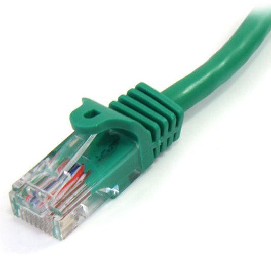 StarTech.com Cat5e Patch Cable with Snagless RJ45 Connectors - 3m, Green - TopAV